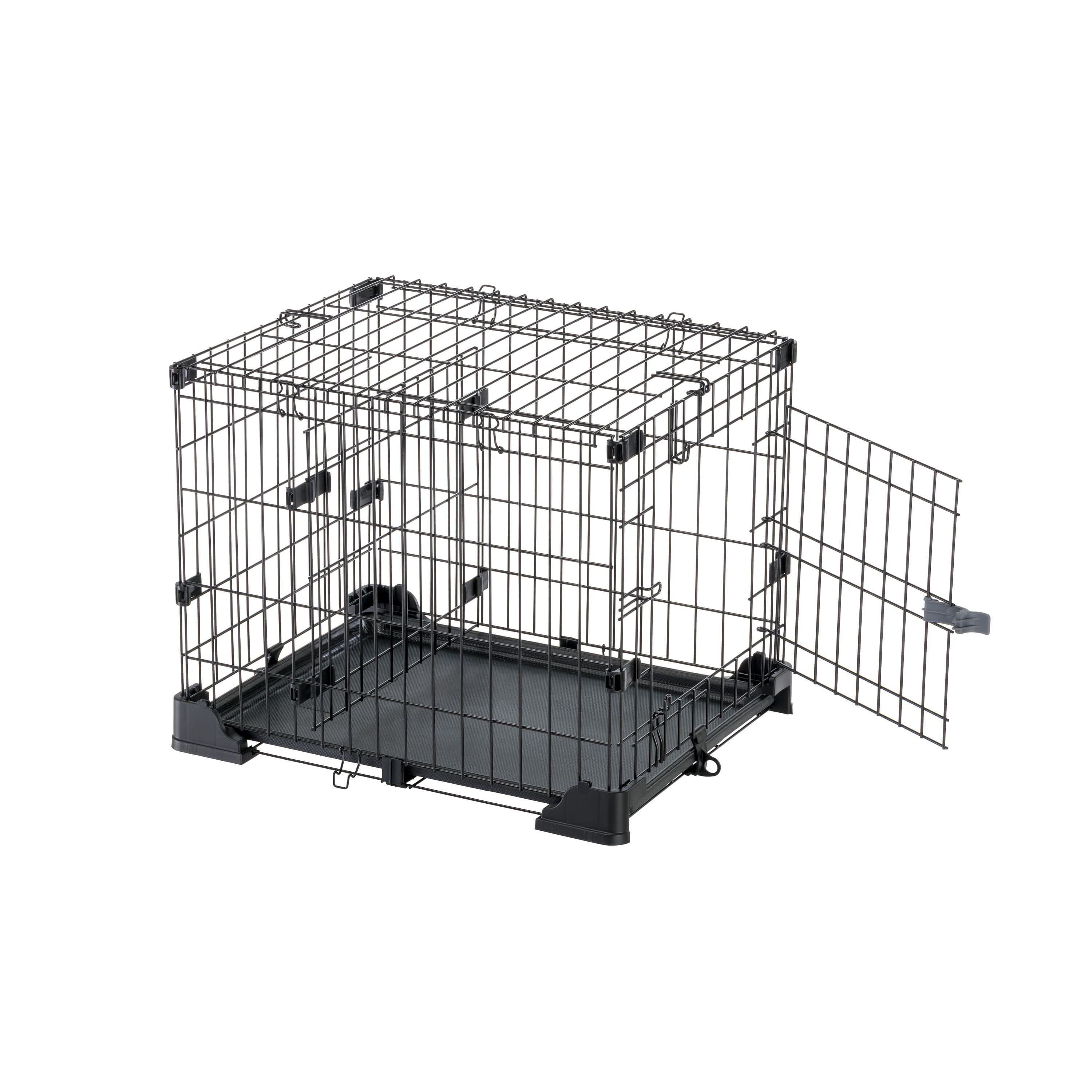 Ferplast Dog Zone 60 gabbia pieghevole per cani nera