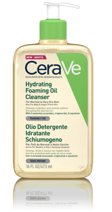 CeraVe Olio Detergente Idratante Schiumogeno 473ml