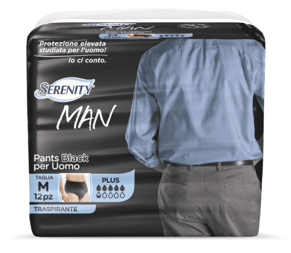 SERENITY Pants Man Plus M 12 Pezzi