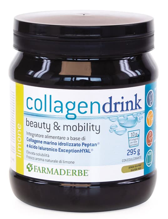 COLLAGEN Drink Limone 295g - Integratore di collagene