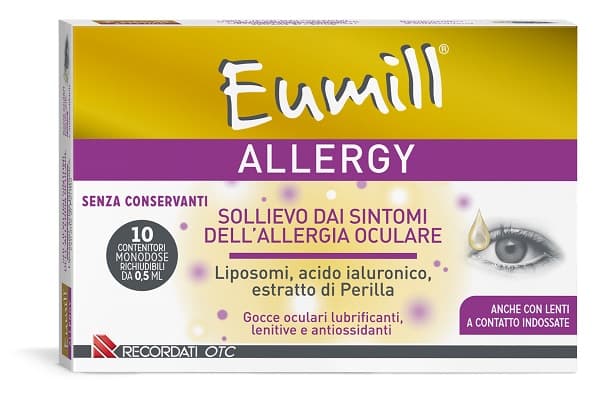EUMILL ALLERGY GOCCE OCULARI 10 FLACONCINI 10ML