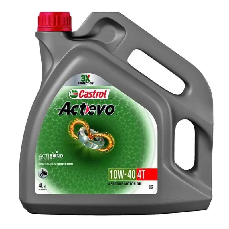 Olio Moto 4 Tempi Castrol Act-Evo 10W-40 4 Litri EA