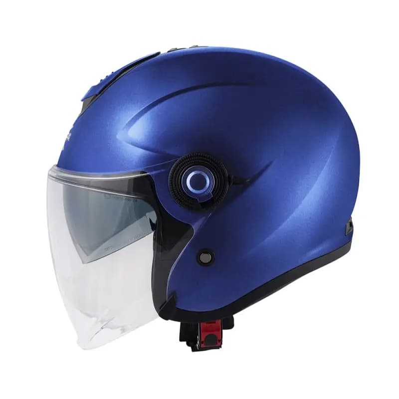 Casco Jet Kappa KV35 Basic Blu Opaco M