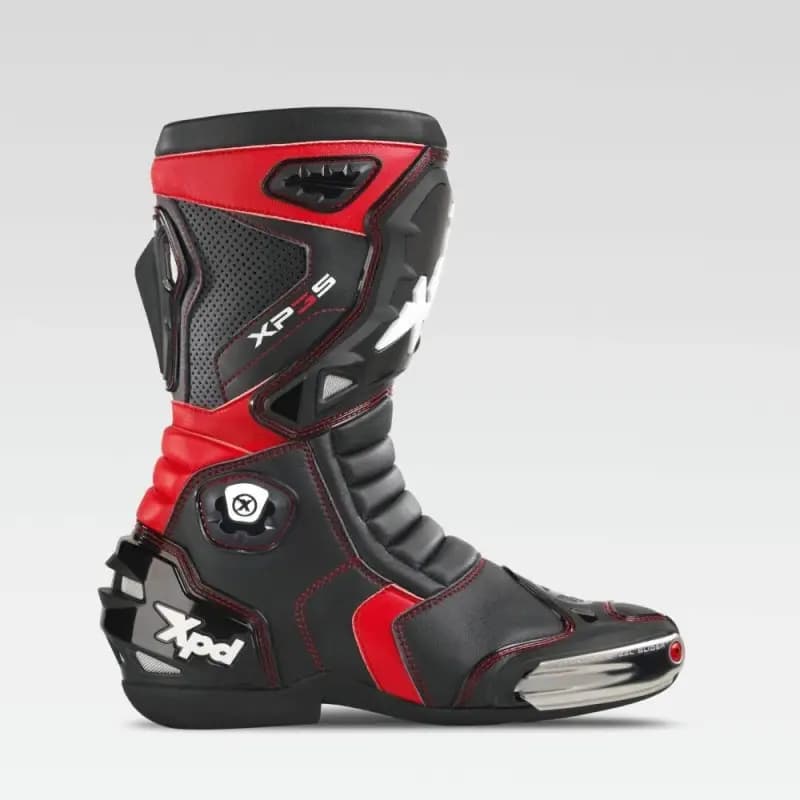 Stivali Moto Racing XPD Xp3-S Nero Rosso 41