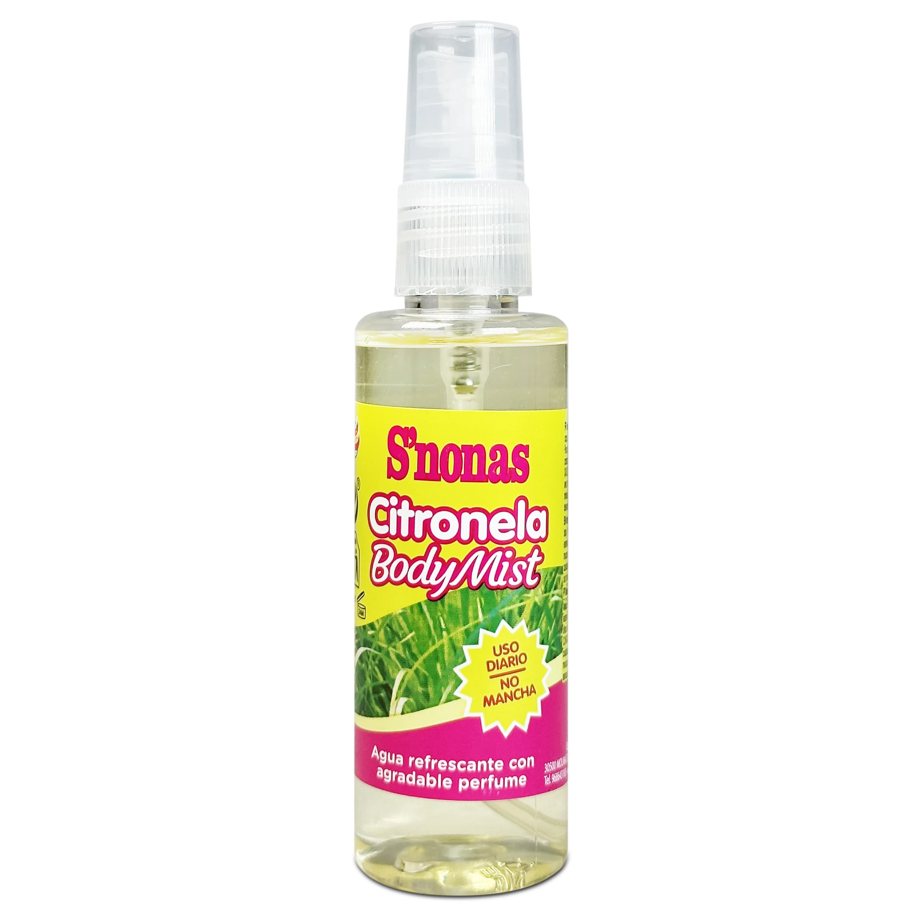 Spray alla citronella liquido anti-zanzara da 60 ml |