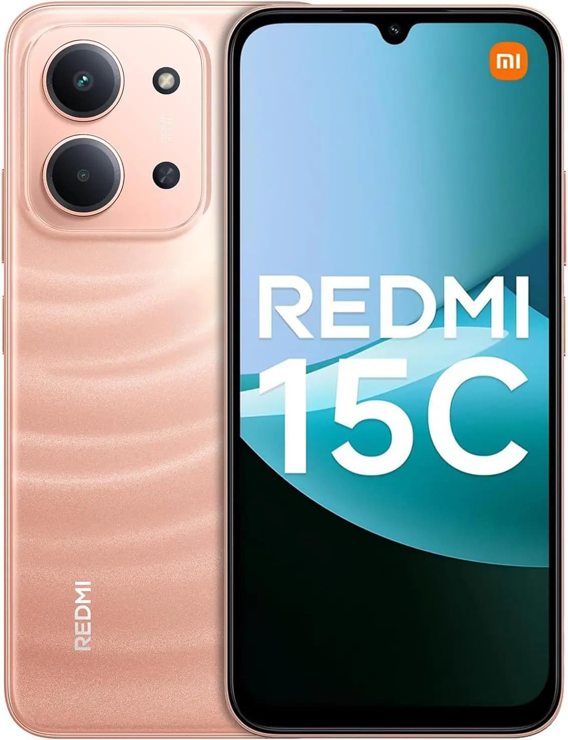 Xiaomi Redmi 15C 4GB/128GB 6.9" Smartphone Display 120Hz, Fotocamera 50MP AI, Batteria 6000mAh 33W, Octa-Core Helio G81, Dual SIM, HyperOS 2, IP64