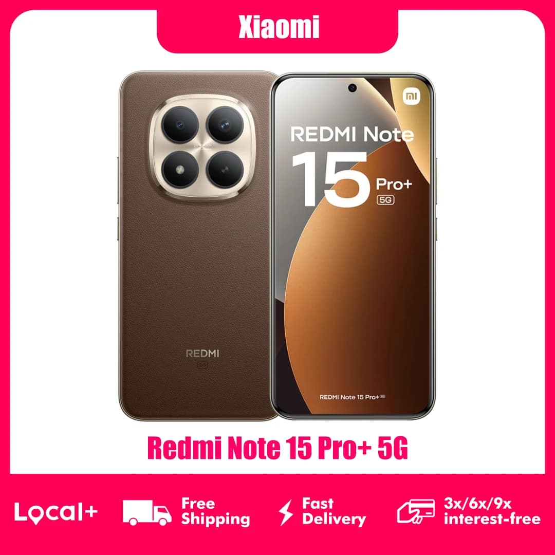 Xiaomi Redmi Note 15 Pro Plus 5G 8GB 12GB 256GB 512GB 6,83 Pollici NFC Snapdragon 7s Gen 4 200MP Dolby Atmos ® Fotocamera
