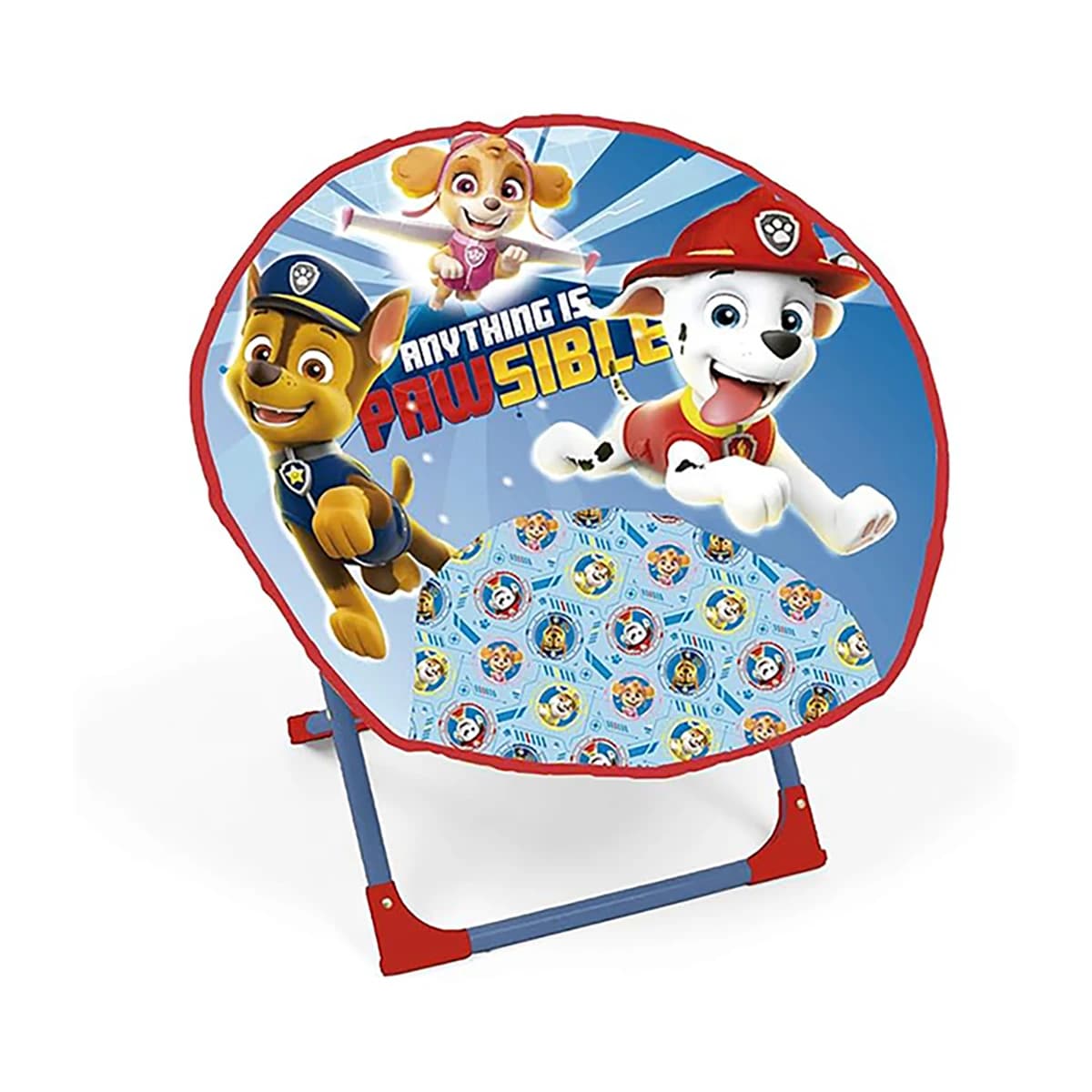 Sedia rotonda pieghevole, sedia per bambini, sedia per spiaggia, campeggio, piscina, con sistema antiscivolo per evitare chiusura, leggera e