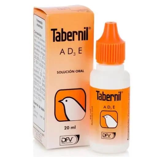 Integratore Vitaminico Tabernil A-D3-E per Canarini - 20 ml