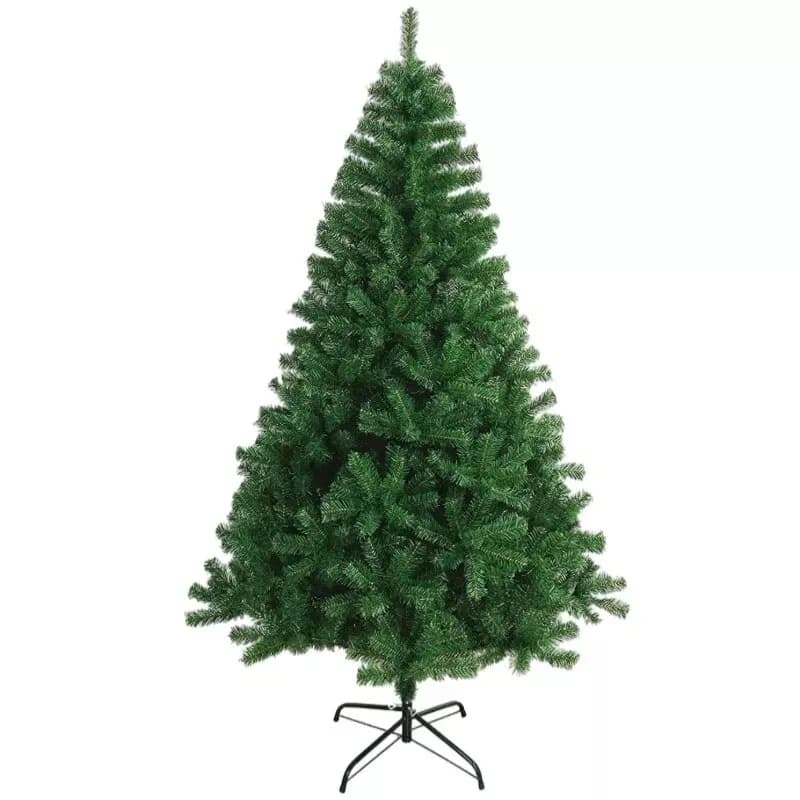Albero di Natale artificiale. Albero artificiale di Natale economico, albero in foglie PET, albero di Natale verde, 60 cm 90 cm 150 cm 180 cm 210 cm