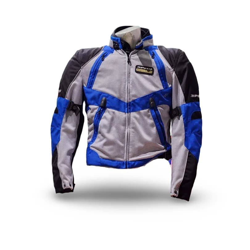 Giacca da uomo Spidi G Netrics H2OUT grigio blu