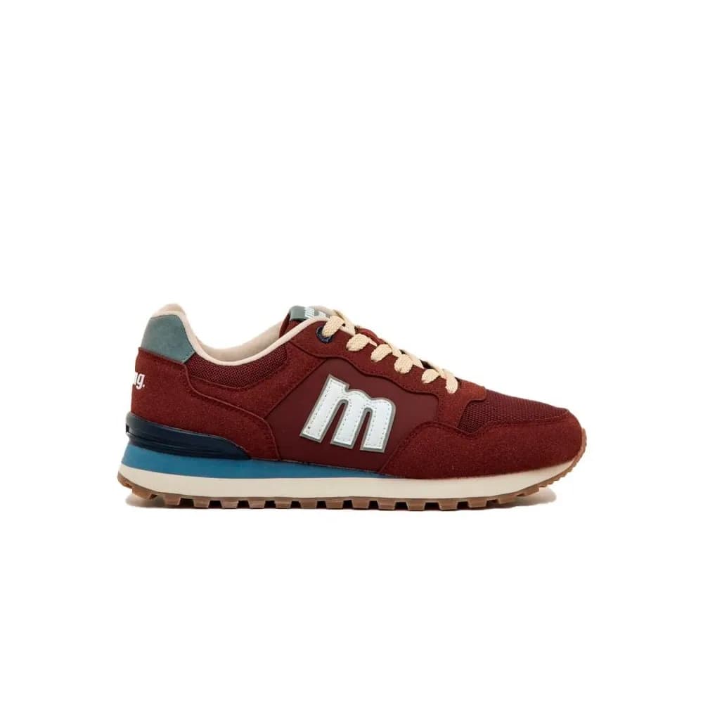 Sneakers da uomo Mustang Joggo Track 84711 bordeaux