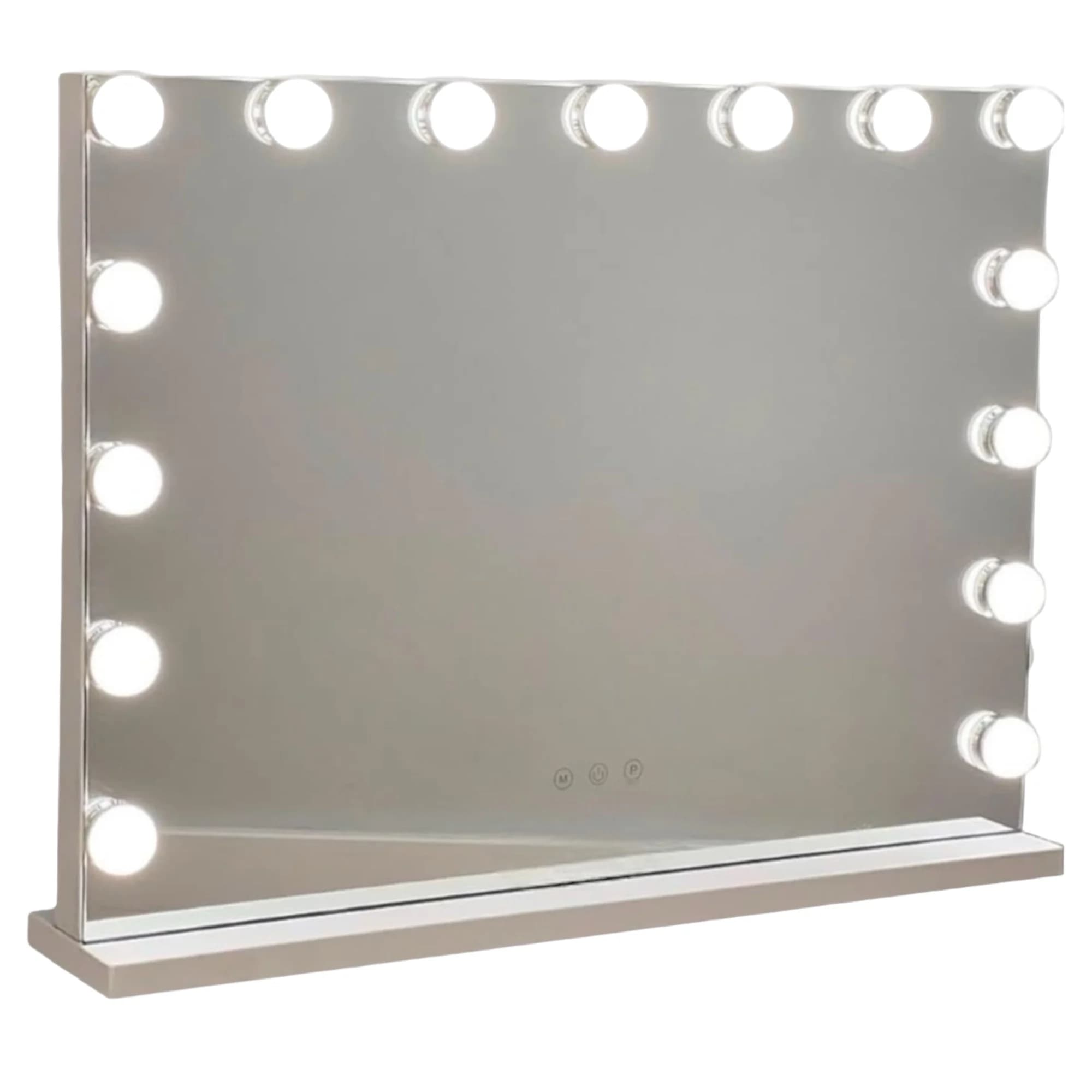 Specchio per il trucco con illuminazione a LED: toletta con 15 o 12 lampadine, 3 modalità di illuminazione, controllo touch, specchio per il trucco