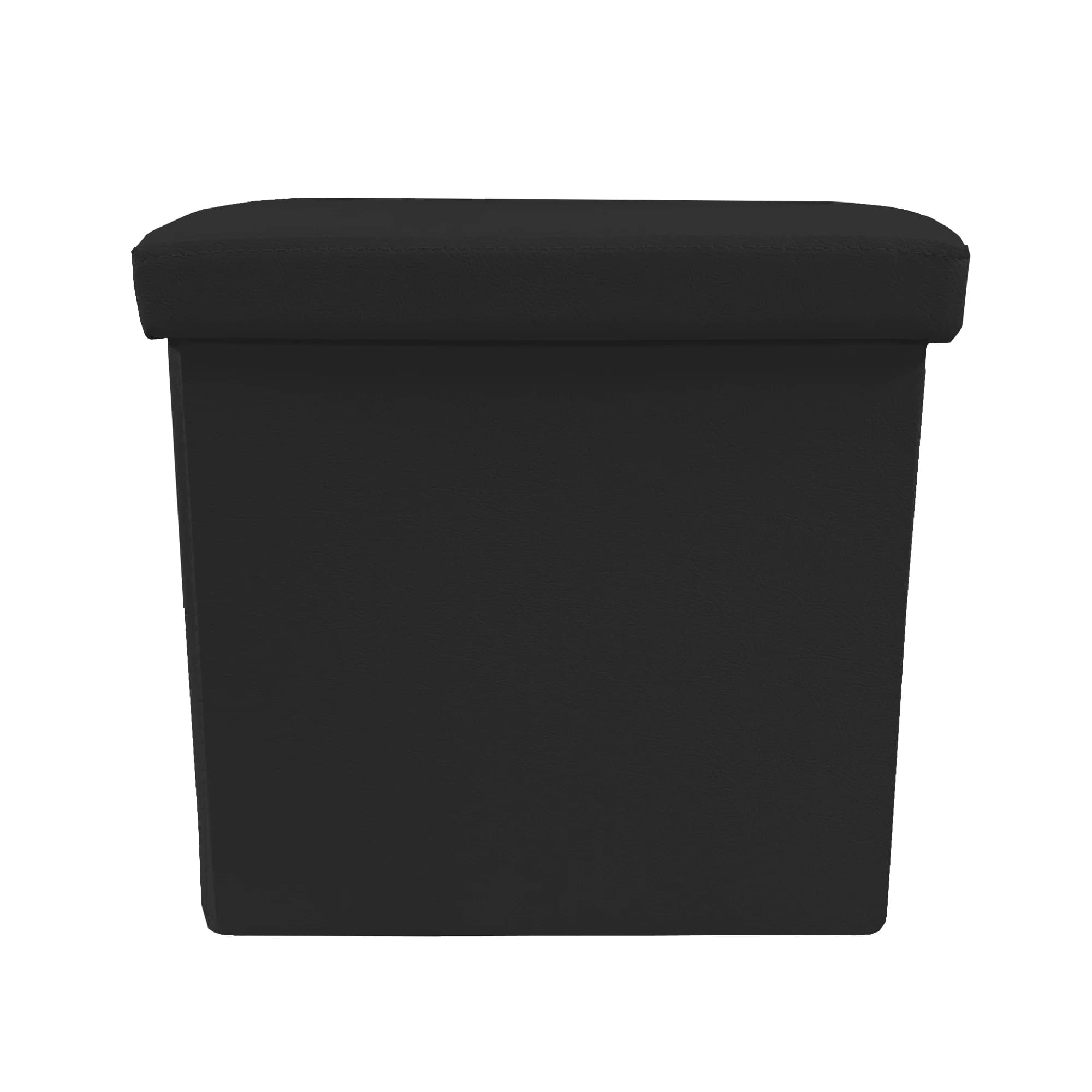 Puff Ottomano Quadrato Pieghevole in similpelle 38x38x38 cm Nyana Home Grande contenitore in stile ottomano Resistente similpelle