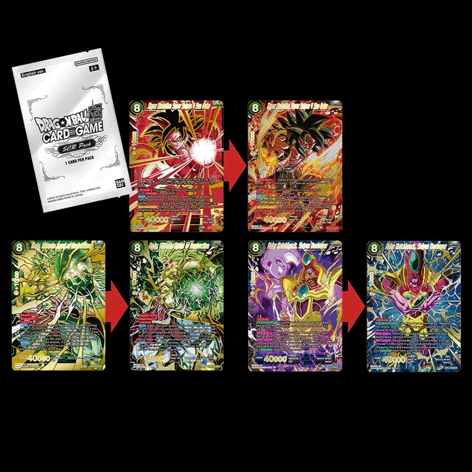 DB - SRC Pack White - Inglese - Carte Dragon Ball Originali Tcg TCG