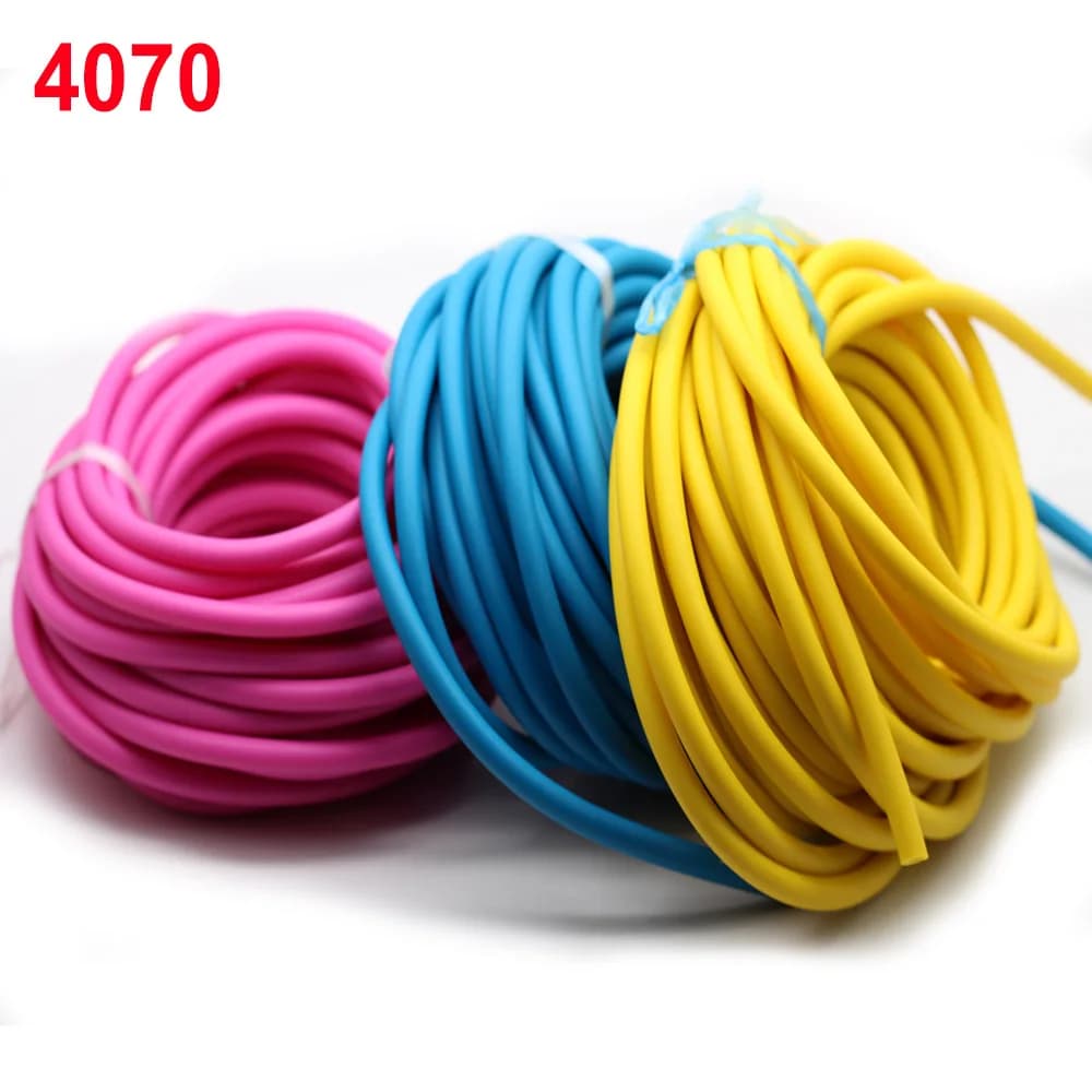 Fascia di resistenza 10M un pezzo misura 3060 3070 4070 elastico naturale tubo di lattice corda di trazione laccio emostatico fasce per esercizi