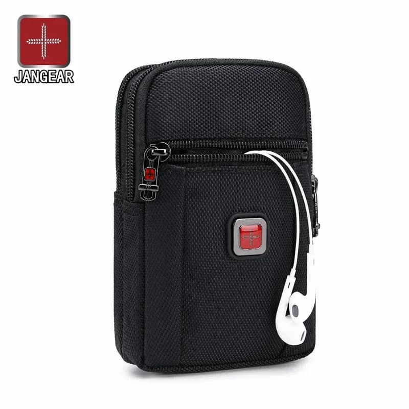 JANGEAR borsa per cellulare custodia protettiva per uomo borsa a tracolla impermeabile da corsa cintura sportiva marsupio borse a tracolla in Nylon