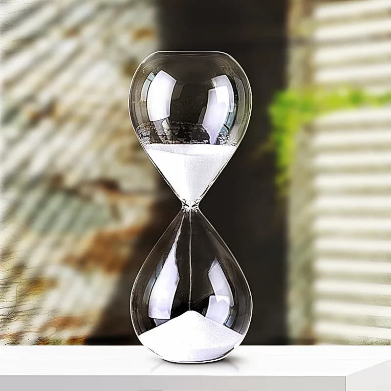 5/10/30/60 minuti tempo clessidra timer decorazione della casa clessidra in vetro ornamenti articoli per la casa timer di sabbia timer di sabbia