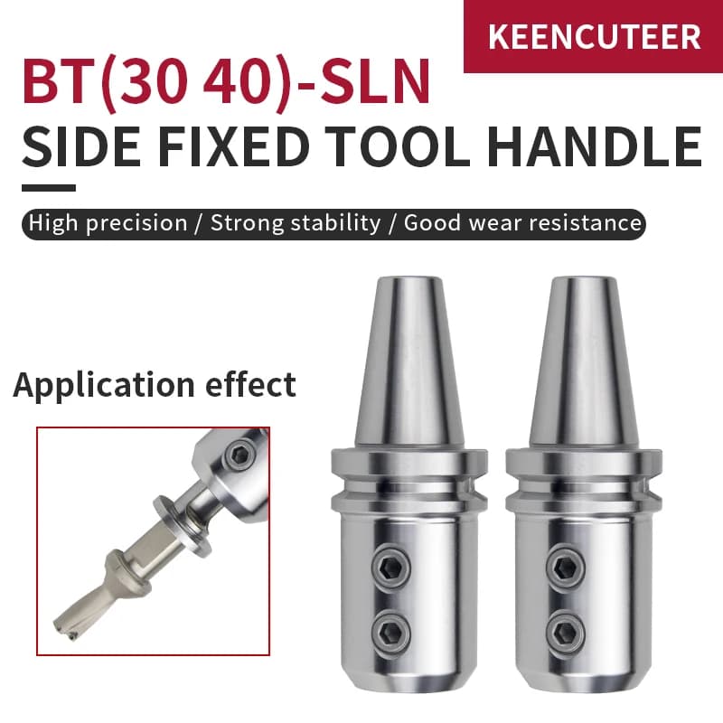 1PCS BT30 BT40-SLN10 SLN12 SLN16 SLN20 SLN25 SLN32 SLN40 Centro di lavoro CNC per portautensili fisso laterale U portautensili