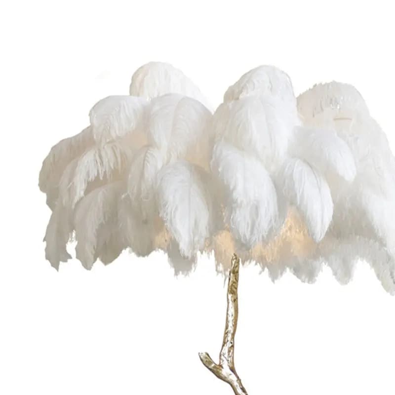 Piume di Struzzo Bianche Eleganti all'Ingrosso 15-75cm per Decorazioni Matrimoniali Fai-da-Te, Feste, Carnevale, Ballerini e Artigianato