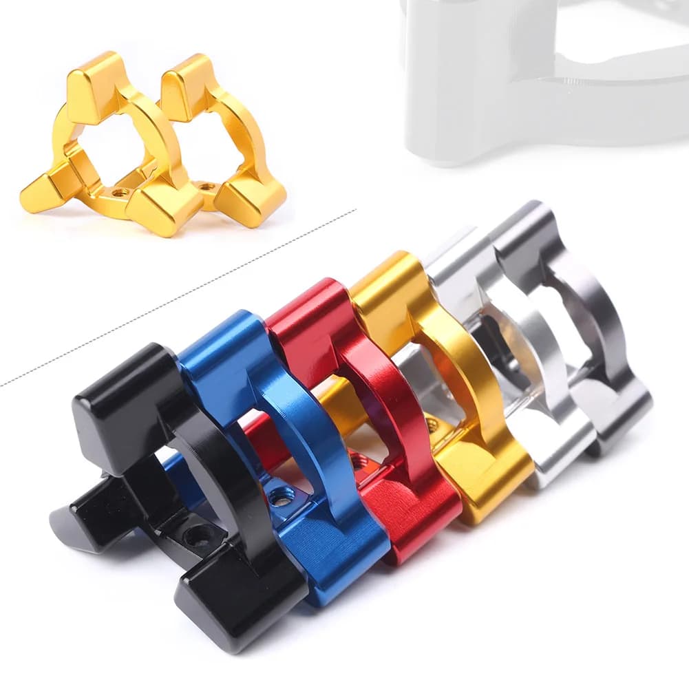 14mm 17mm 19mm 22mm CNC Moto Forcella Precarico Regolatore Regolatori Universale 2 PZ