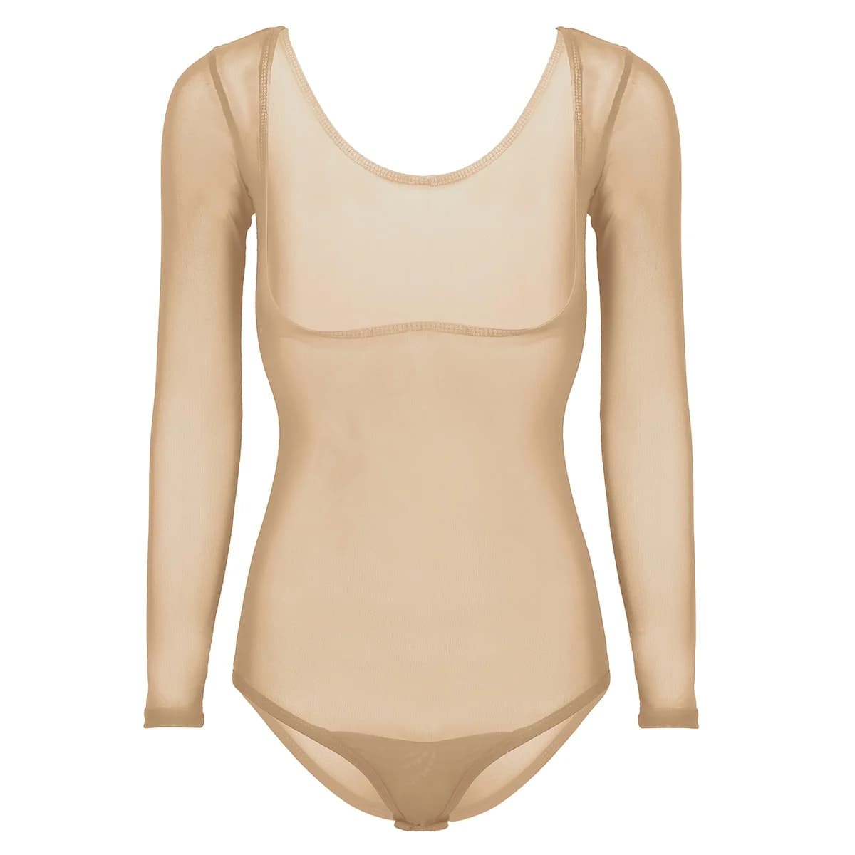Delle donne di Colore Solido Della Maglia Pura Underbust Body Biancheria Intima Per Adulti di Danza Del Ventre Costume Tuta Bodystocking Discoteca