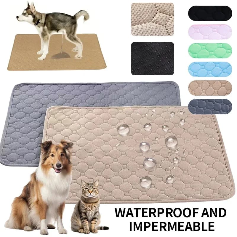 Cuscinetti per urina per cani lavabili riutilizzabili antiscivolo Tappetino per pipì per animali domestici Tappetino per addestramento per cuccioli