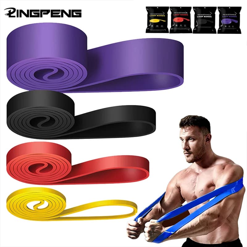 Fasce di resistenza in lattice Pull Up Gym Home Fitness Gomma Espansore Loop Forza Assist Allenamento Attrezzatura per l'allenamento