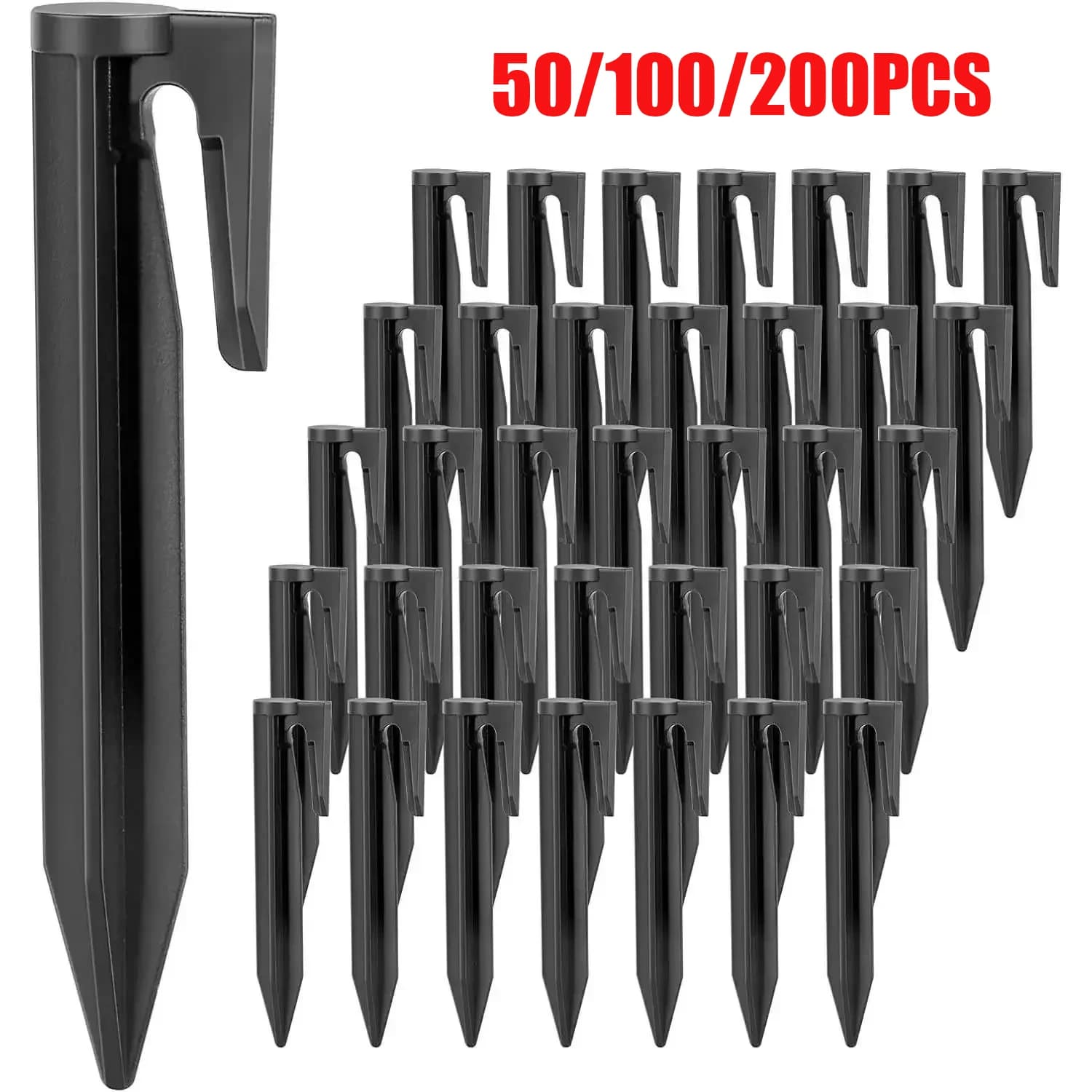 50/100/200 Pz Tosaerba Confine Pioli 85mm Per Ancoraggio Sicuro Robot Rasaerba Perimetro Cavo di Confine Chiodi Da Prato Attrezzi Da Giardino