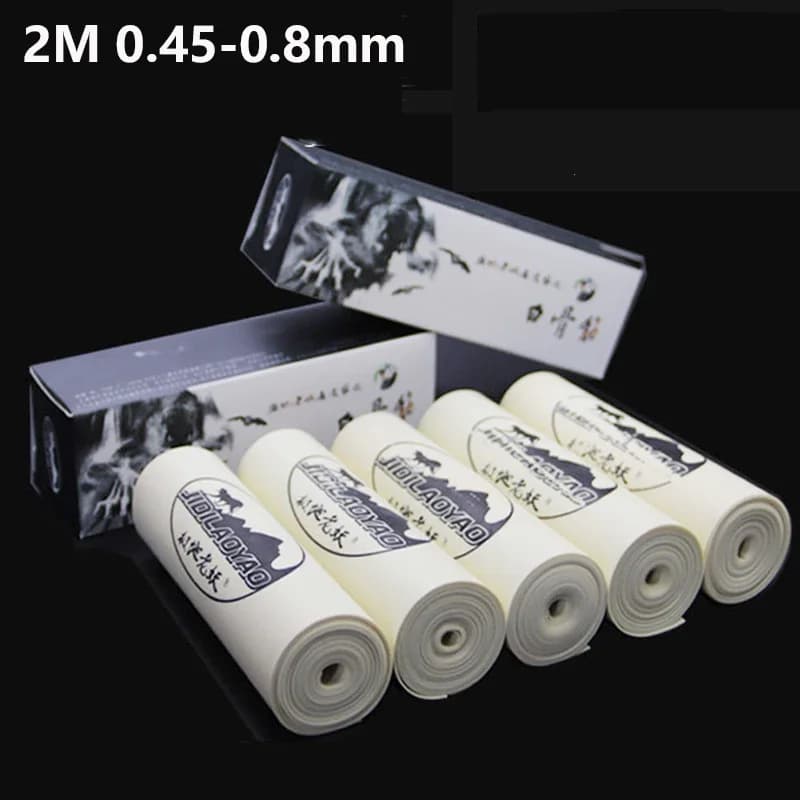 2 m (0,45-0,8 mm) Elastico piatto per fionda Alta elasticità Ispessimento Durevole Elastico BSB Accessori per tiro alla catapulta all'aperto