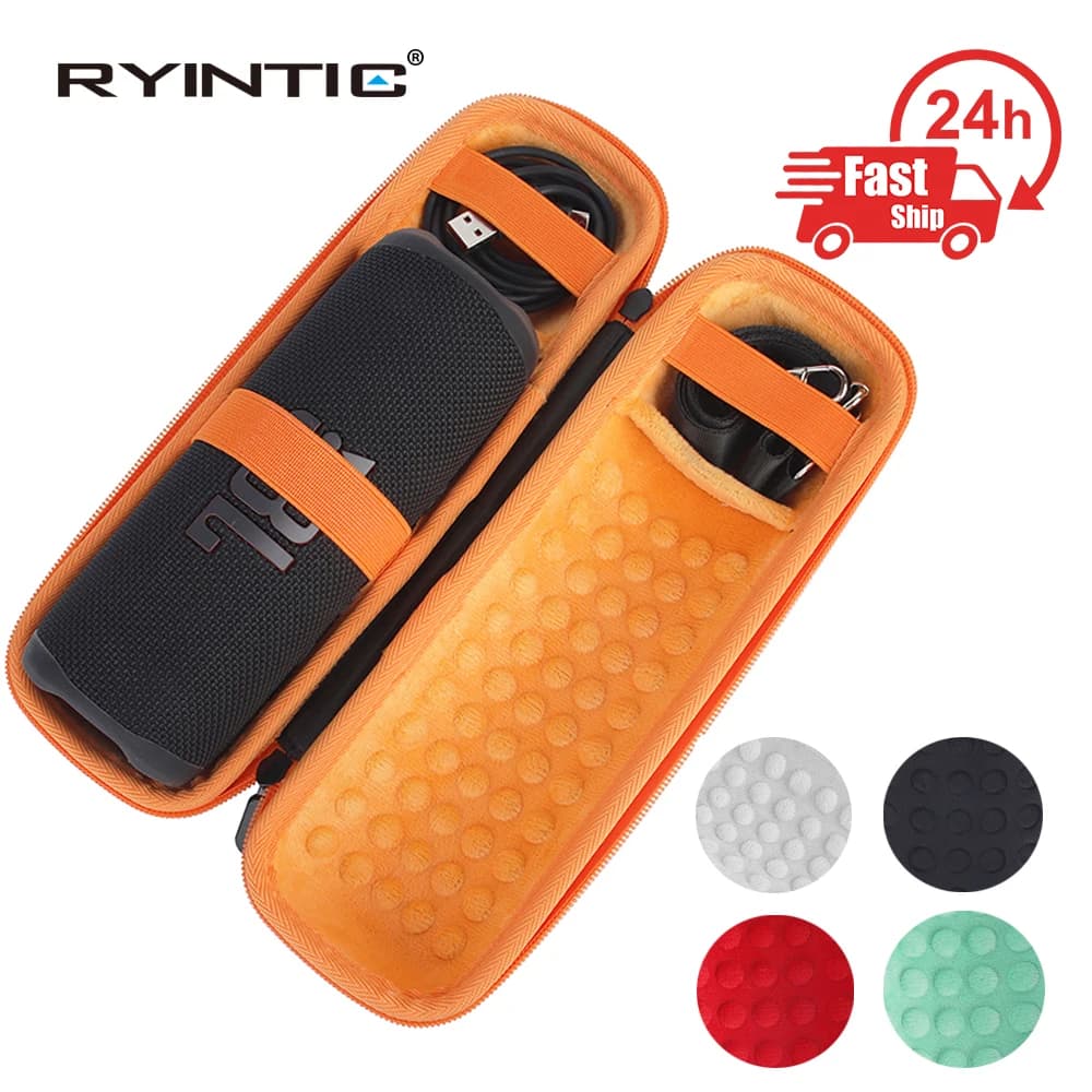 Custodia protettiva portatile da viaggio rigida per custodia protettiva per altoparlante JBL Flip 6/Flip6 Spazio aggiuntivo per spina e cavo 5 colori