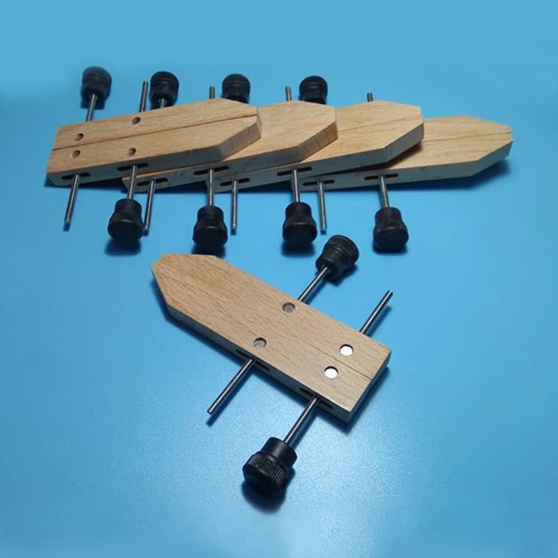 1 pz faggio morsetto parallelo max 5 cm bloccaggio orizzontale apparecchi in legno clip strumenti per nave barca a vela modello fai da te piccolo