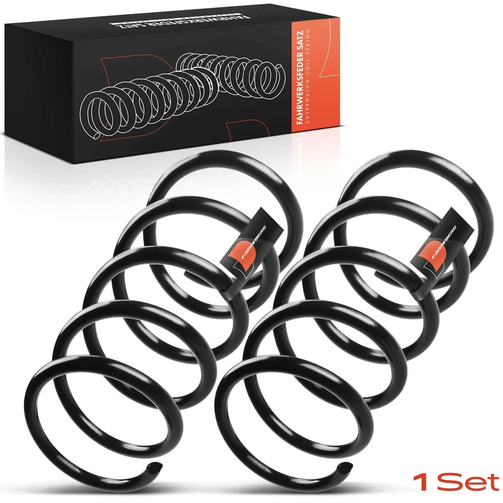 Frankberg 2x Molla per Telaio Assale Posteriore per Volvo V70 II 285P80 SW 2.3L 2.5L 2.4L 1999-2008 RA6286 30748379 9461493