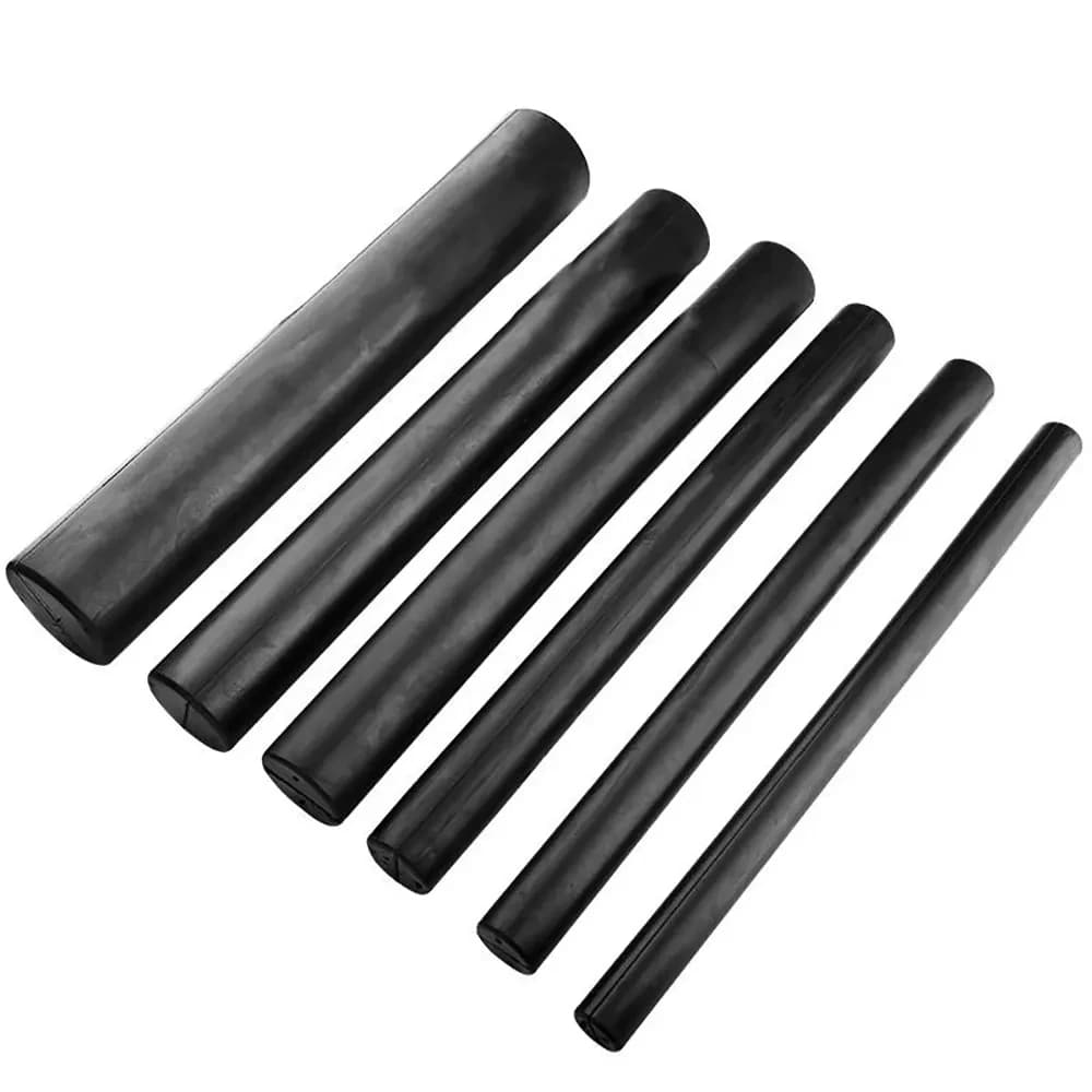 1 pz diametro 16-50mm nero solido gomma naturale aste tonde barra resistente all'olio lunghezza di tenuta 500mm