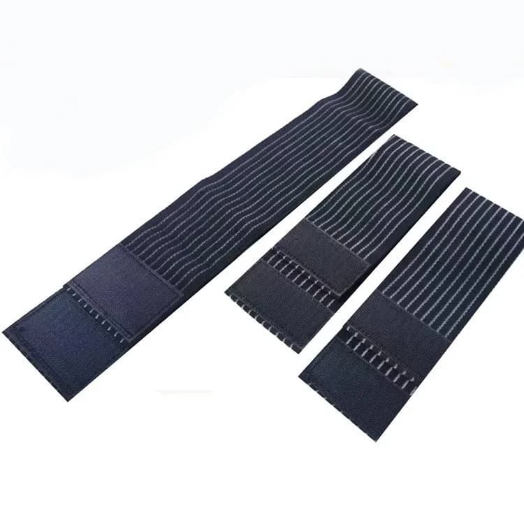 Elettrodo conduttivo EMS Fasciatura elastica fissa Fasce elastiche per braccio posteriore Spalla Corpo pagaia EMS dimensioni lunghe Alta elasticità