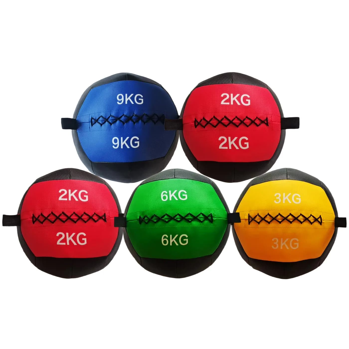 Sfera da Parete Vuota per Allenamento Muscolare 2-12KG Opzioni di Riempimento Non Incluse per Allenamento di Forza e Equilibrio