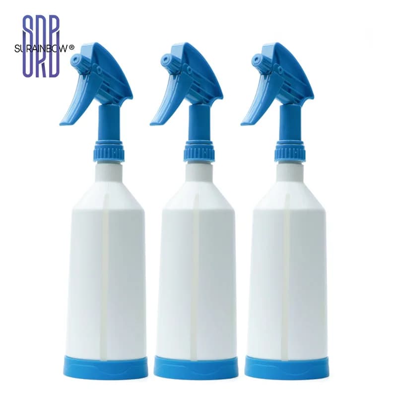Bottiglie spray vuote in plastica, flaconi spray vuoti ricaricabili per soluzioni detergenti, sicurezza per alcol candeggina/aceto/sfregamento - 770