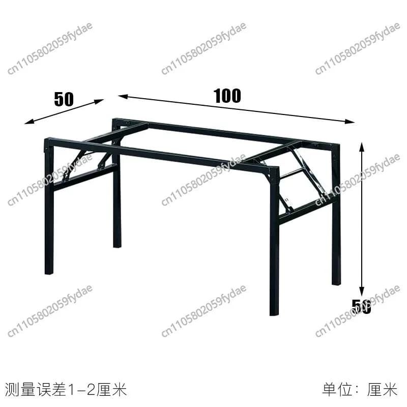 Supporti Pieghevoli per Gambe di Tavoli, Telai per Tavoli da Pranzo Rinforzati, Gambe a Molla Rinforzate, Design Contemporaneo a U Stabile e