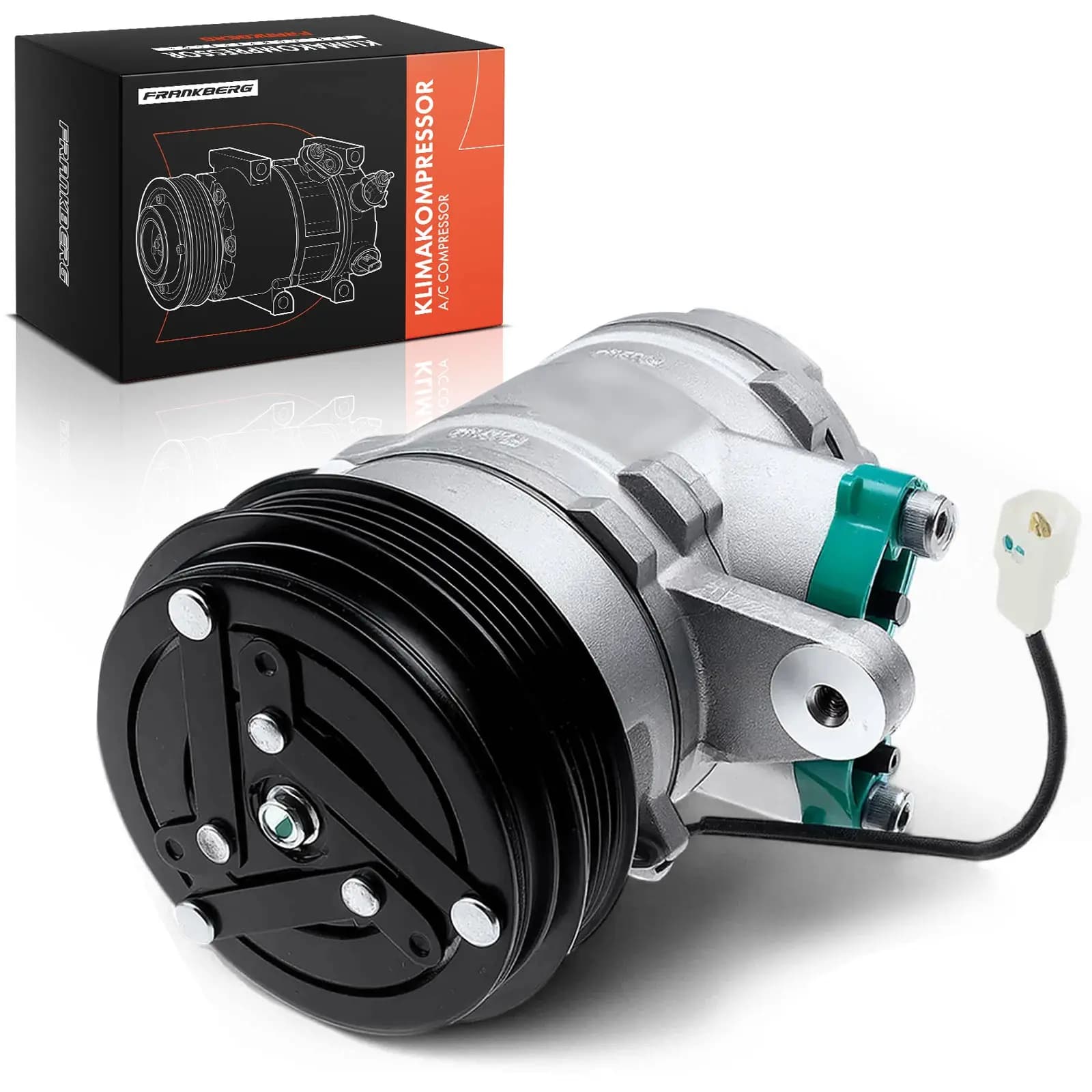Compressore climatizzatore Frankberg 1x per Chevrolet Daewoo Matiz M200 M250 M100 M150 0.8L 1998-2013 95213222 96568210 717860