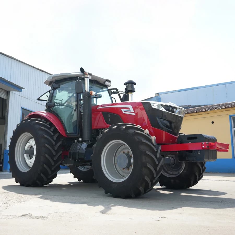 Spedizione Gratuita Ruota Trattore Euro 5 CE EPA Motore Idraulico Diesel 4x4 Trattore Agricolo 4 Ruote Motrici Mini Agricoltura Trattore
