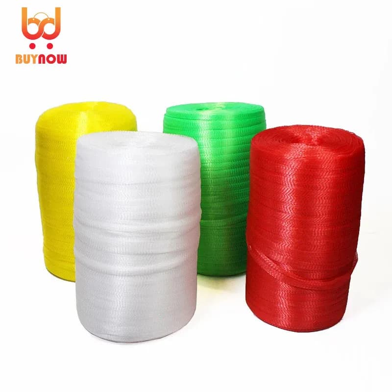 Rete a rotolo lungo, rete a bobina, borsa a rete per frutta, borsa portaoggetti in rete di nylon addensata / borsa portaoggetti / borsa per la spesa