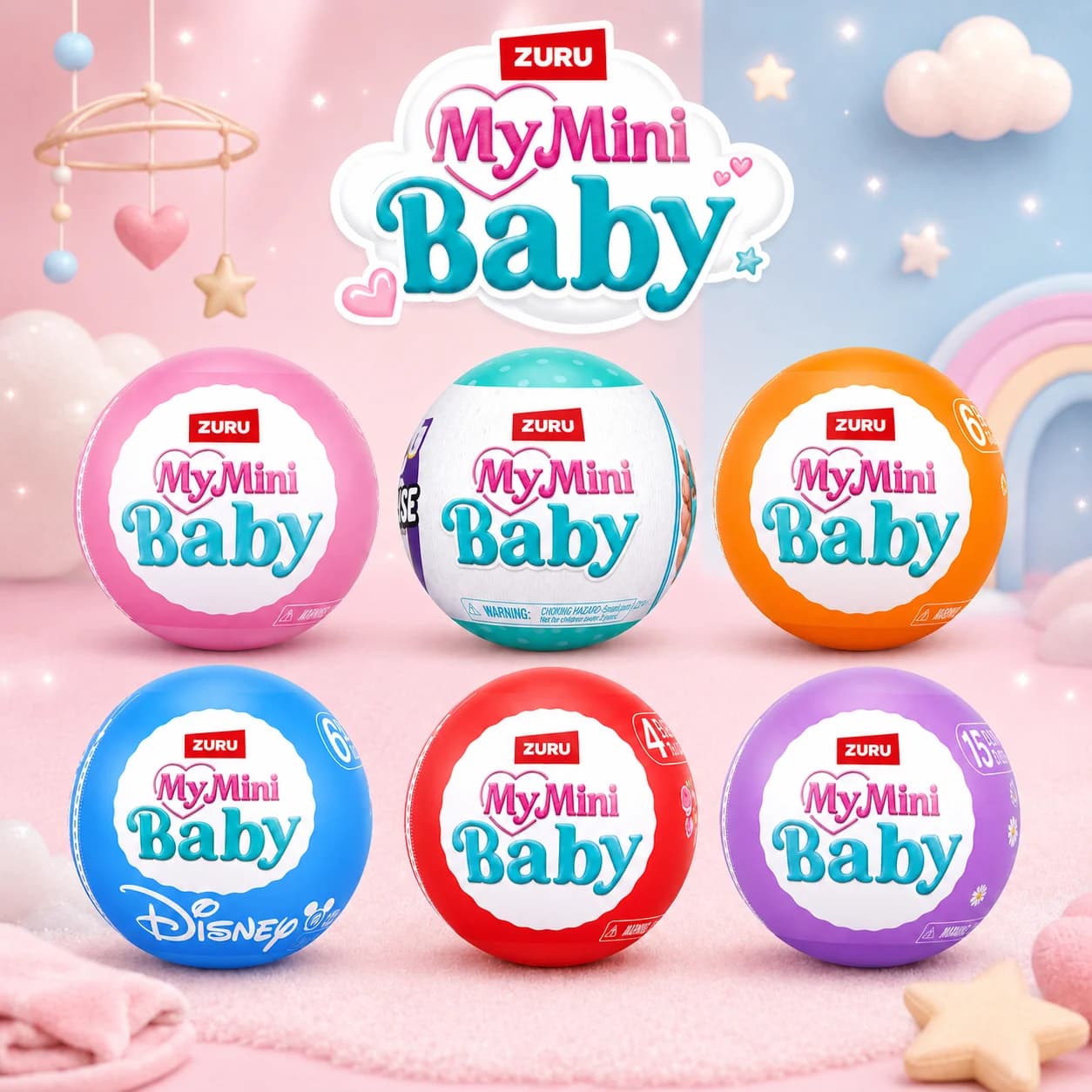 ZURU My Mini Baby Series: Giocattolo da Collezione Blind Box