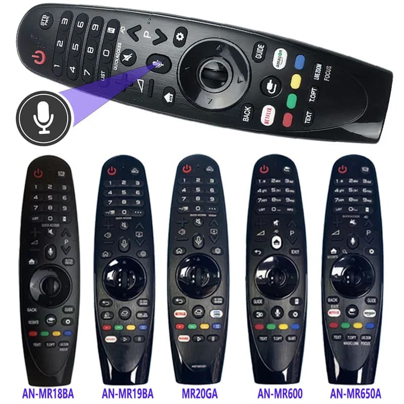 AN-MR600 AN-MR650A AN-MR18BA AN-MR19BA MR20GA Telecomando TV vocale per LED OLED UHD Smart TV 43UJ6500 43UK6300 UN8500 UM7600