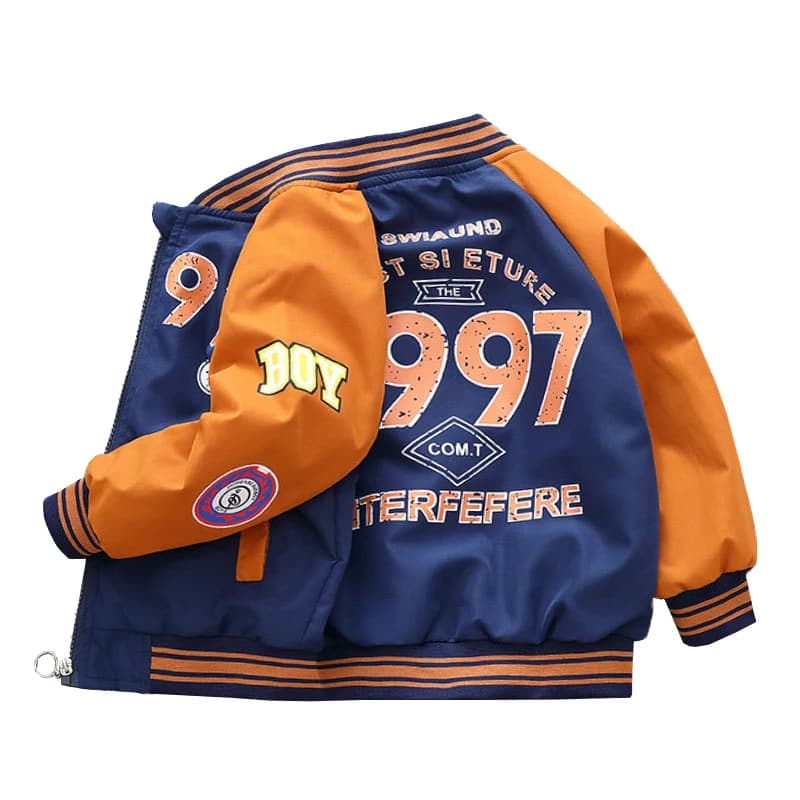 2023 primavera autunno ragazzi lettera Cardigan giacca cappotto bambino bambini capispalla Casual cappotti sportivi abbigliamento per bambini per 2-12