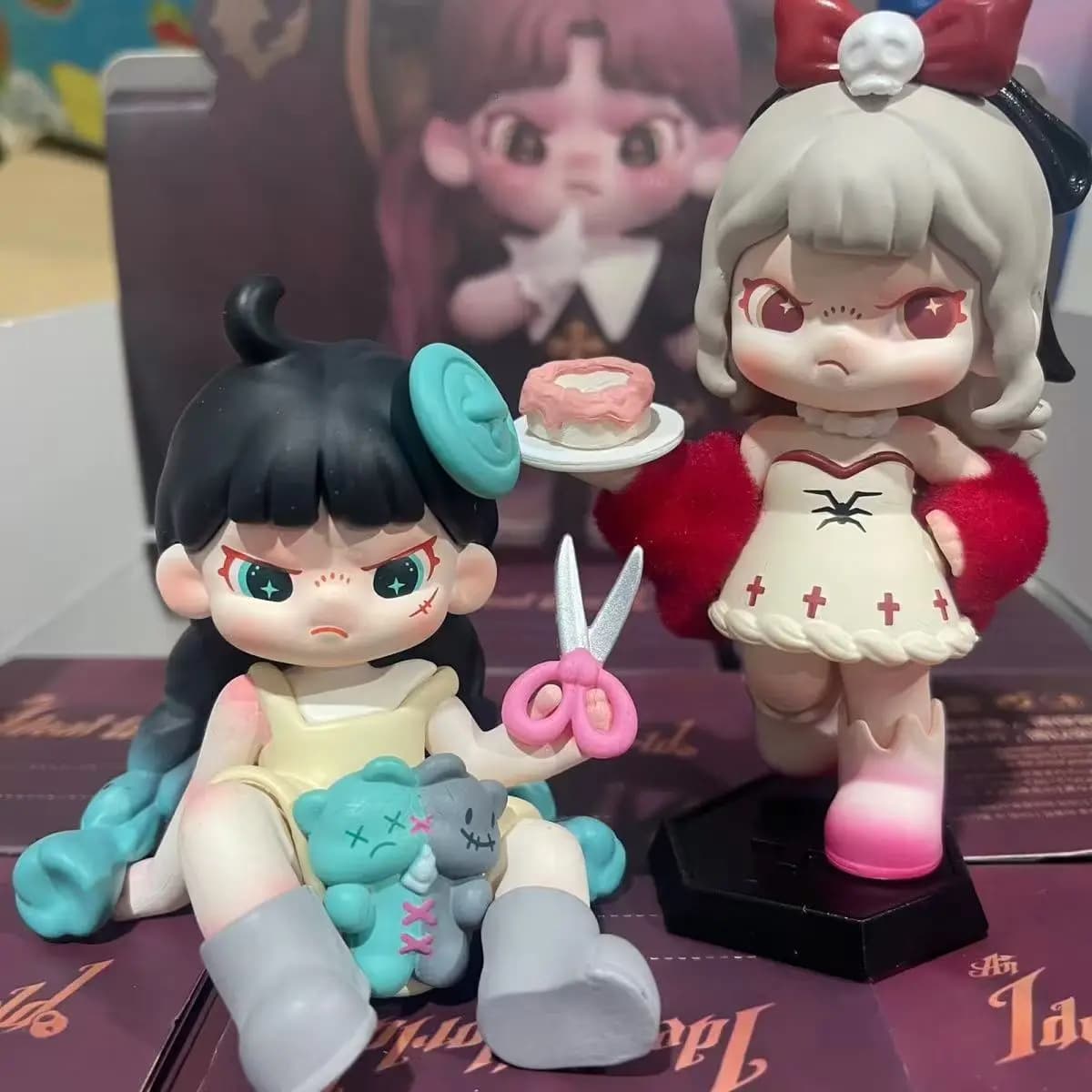 Serie Fantasy Paradise: Blind Box Artigianale, Regalo di Compleanno, Serie Creativa da Scrivania, Bambola Misteriosa a Sorpresa, Collezione Regalo per