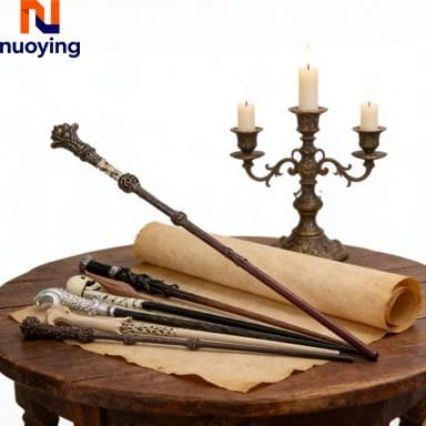 Bacchetta Magica di Harry che Sputa Fuoco, Accessorio per Spettacoli di Magia, Regalo per Bambini, Giocattolo per Cosplay, Idea Regalo di Compleanno