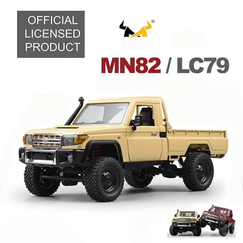 Auto RC MN Model MN82 1:12, Versione RTR 2.4G, 4WD con Motore 280, Crawler Telecomandato Proporzionale Fuoristrada, Giocattolo per Ragazzi