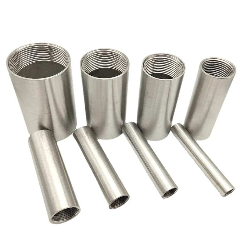 1/8 "1/4" 3/8 "1/2" 3/4 "1" -2 "BSP Femmina 50 60 80 100 150 200 300mm Canna Accoppiatore Tettarelle da biberon Raccordo Connettore 304 In Acciaio