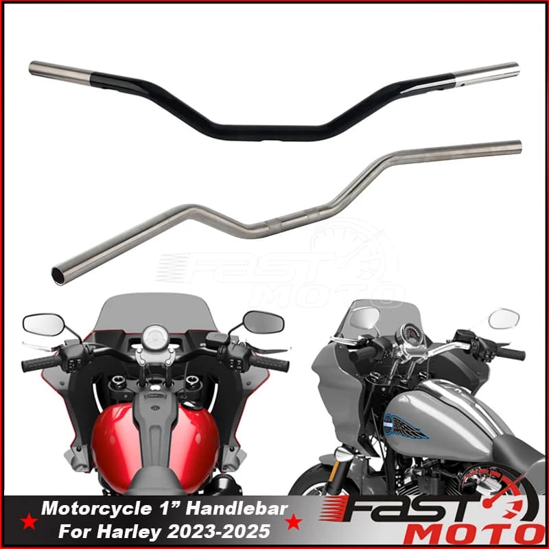 1 "Manubrio 25 MILLIMETRI Manubrio Barre Trascina Per Harley Softail Lowrider ST FXLRST FXLRS Breakout FXBR Heritage FLHC Fat Boy FLFB 2025