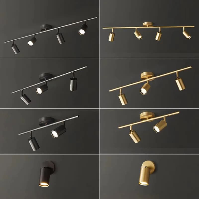 Plafoniera moderna a LED Faretto lungo Apparecchio Soggiorno Negozio Ristorante Cucina Sala da pranzo Illuminazione Decorazioni per la casa Lampadari